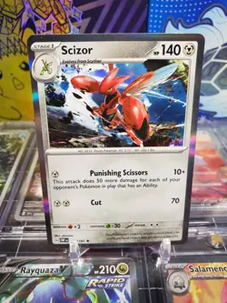 Scizor 141/197 Holo Rare Pokemon TCG S&V Obsidian Flames - Image 1