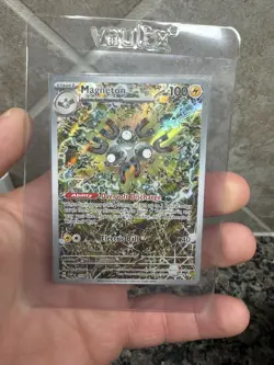 Pokemon Magneton Black Star Rare Promo Holo HP 100 Scarlet & Violet 159 - Image 1