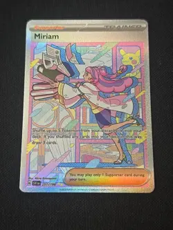 Miriam 251/198 SV01: Scarlet & Violet Base Set SIR Holo Pokemon TCG Near Mint - Image 1