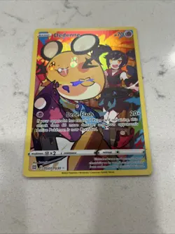 SWSH09: Brilliant Stars Trainer Gallery DEDENNE Ultra Rare #TG07 Pokemon TCG a - Image 1