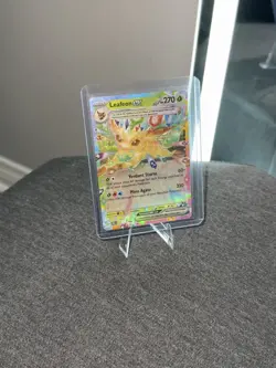 Leafeon ex 006/131 SV: Prismatic Evolutions Double Rare Holo NM/M- Pokemon TCG - Image 2