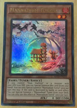 Yugioh! Mannadium Torrid MP24-EN210 Ultra Rare 1st Ed NM - Image 1