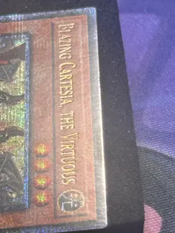 Yugioh TCG Blazing Cartesia, the Virtuous (Quarter Century Secret Rare) VLP - Image 3