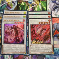 Yugioh! Black Rose Deck Core DOOD-EN Doom of Dimensions - Image 3