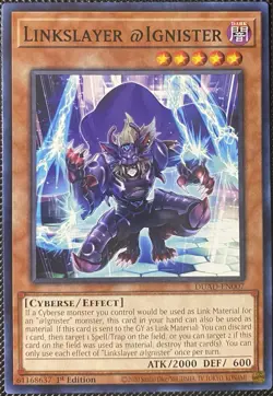 Linkslayer @Ignister DUAD-EN007 Duelist's Advance 1st Edition - Yugioh Card - Image 1
