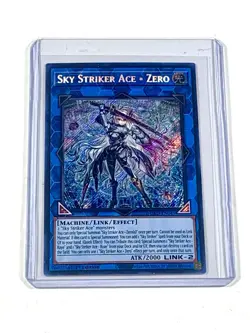 Sky Striker Ace = Zero YuGiOh! DUAD-EN049 Secret Rare 1st Ed - Image 1