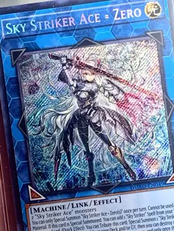 Sky Striker Ace = Zero YuGiOh! DUAD-EN049 Secret Rare 1st Ed - Image 3