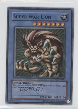Super War-Lion YuGiOh Premium Pack 2 #PP02-EN001 2008 READ - Image 1