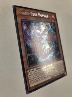 Snake-Eyes Poplar 25LP-EN002 Emblazoned Secret Rare Yugioh Limited Pack 2025 - Image 2