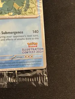 Pokemon 2025 Promo Feraligatr Illustration Contest 2024 Promo (3) Cards Sealed - Image 4