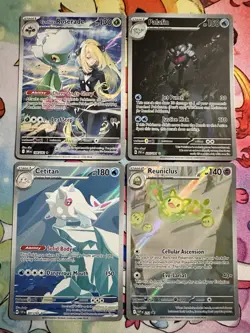 Lot Of 4 - Pokemon TCG Illustration Rare Cards Assortment SEE PHOTOS NEW NM IR - Image 1