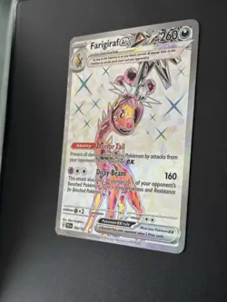Pokemon TCG Temporal Forces Farigiraf ex 194/162 Full Art Card NM - Image 2