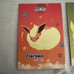 4 Card Pokemon Let’s Go Eevee Card Database Flareon, Jolteon, BabyLeafeon, - Image 2