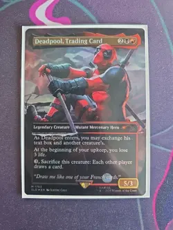 Deadpool, Trading Card - FOIL - Secret Lair X Deadpool - MTG - Image 1