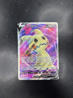 Pokemon Mimikyu v TCG Full Art Ultra Rare Card Battle Styles 148/163 - Image 1