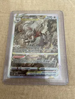 Pokemon TCG Crown Zenith: Hisuian Zoroark VSTAR Holo Ultra Rare Card GG56/GG70 - Image 1