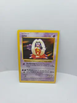 Pokemon Card - Jynx Base Set (Shadowless) 31/102 Uncommon - Image 1