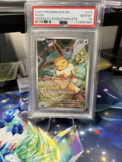 Eevee 173 Sv: Scarlet & Violet Promo Cards Holo PSA 10 - Image 1