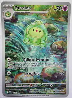 Pokemon Trading Card TCG Duosion Full Art Holo 119/086 Nintendo 2025 - Image 1