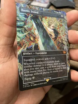 Buster Sword (Borderless) Final Fantasy Foil - Image 2