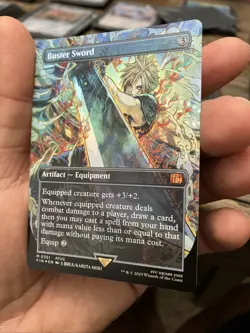 Buster Sword (Borderless) Final Fantasy Foil - Image 3