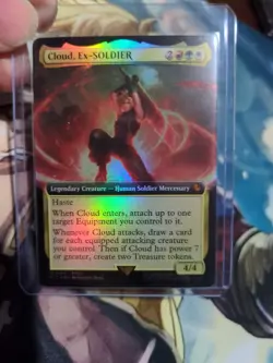 Cloud, Ex-SOLDIER (Final Fantasy) ~Extended Art / Foil~ NM - Image 1