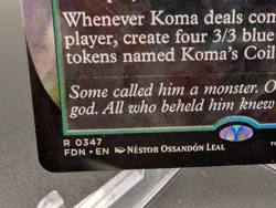 Koma, World-Eater (Borderless) Foundations Regular - Image 2