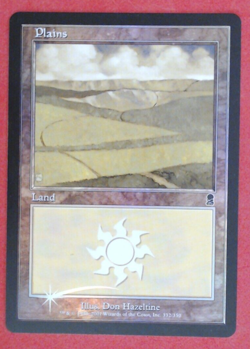 MTG Bling - Foil Old Border Retro Basic Land - Plains (332) - Odyssey -i152 - Image 1