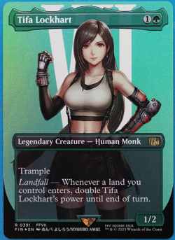 Tifa Lockhart (Borderless Character 391) FOIL Final Fantasy NM (504587) ABUGames - Image 1