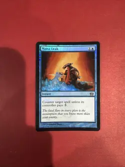 Mana Leak 8th Edition Mtg FOIL Mp Played - Image 1