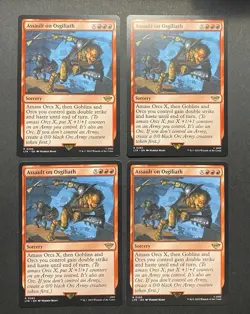 4x Assault on Osgiliath - MTG - LOTR Lord of the Rings - NM LTR - Image 1