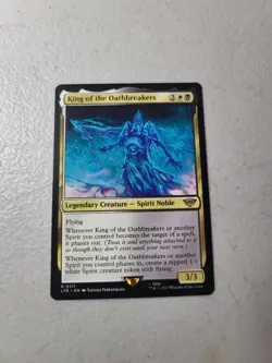 1x Magic the Gathering Lord of the Rings King of the Oathbreakers Free Shipping - Image 1