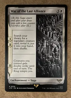 War of the Last Alliance - The Lord Of The Rings - NM MTG - Image 1