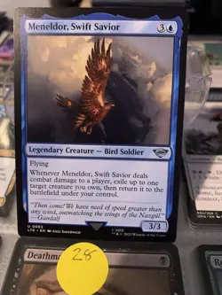 MTG Meneldor, Swift Savior The Lord of the Rings: Tales of Middle-earth 0062... - Image 3