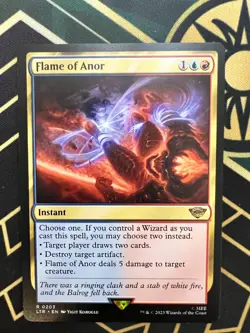 Flame of Anor NM MTG Universes Beyond: the Lord of the Rings: Tales... - Image 1