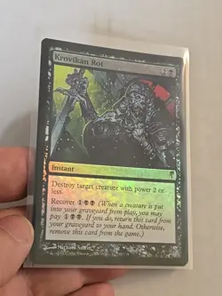 Krovikan Rot FOIL Coldsnap NM Black Uncommon 1X - Image 1