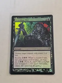 Krovikan Rot FOIL Coldsnap NM Black Uncommon 1X - Image 2