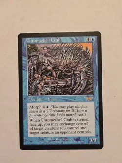 Chromeshell Crab - Legions - Magic the Gathering MTG - Image 1