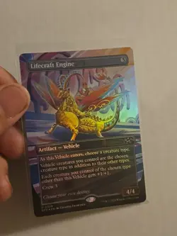 Lifecraft Engine Borderless Foil R 0329 NM MTG Aetherdrift - Image 2