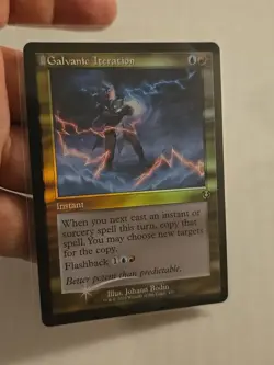 x1 Galvanic Iteration - Foil - Retro Frame R MTG Innistrad Remastered M/NM, Engl - Image 1