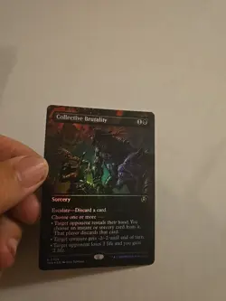 x1 Collective Brutality - Foil - Borderless R MTG Innistrad Remastered M/NM, Eng - Image 2