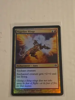 1x Foil - Magefire Wings - Magic the Gathering MTG Alara Reborn NM - Image 2