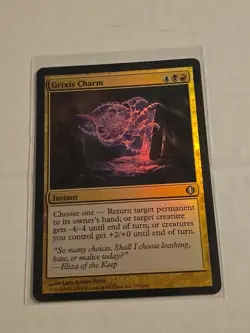 Grixis Charm FOIL Shards of Alara NM Blue Black Red Uncommon MTG - Image 1