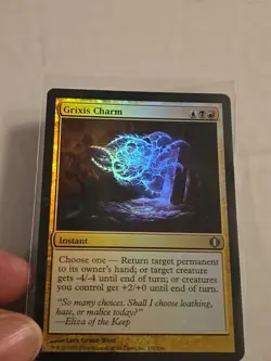 Grixis Charm FOIL Shards of Alara NM Blue Black Red Uncommon MTG - Image 3
