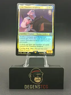 Cid, Timeless Artificer 0216 Final Fantasy Foil MTG - Image 1