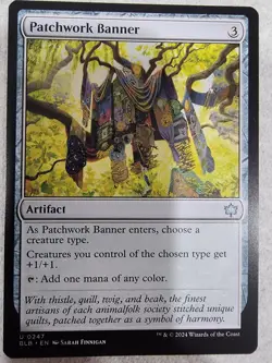 Magic the Gathering: Patchwork Banner Bloomburrow Regular - Image 1