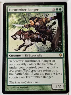 Turntimber Ranger - Zendikar - Magic the Gathering MTG Nice! - Image 1