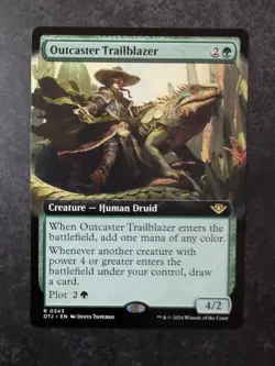 Outcaster Trailblazer (Extended Art) Outlaws of Thunder Junction Regular - Image 1