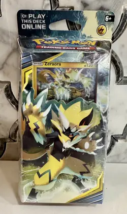 Pokemon Sun & Moon Unbroken Bonds Zeraora Lightning Loop Theme Deck Sealed ⚡🔥 - Image 1