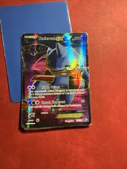 Toxicroak EX FULL ART ULTRA RARE 102/106 Pokemon TCG XY Flashfire Holo DMG 2014 - Image 1